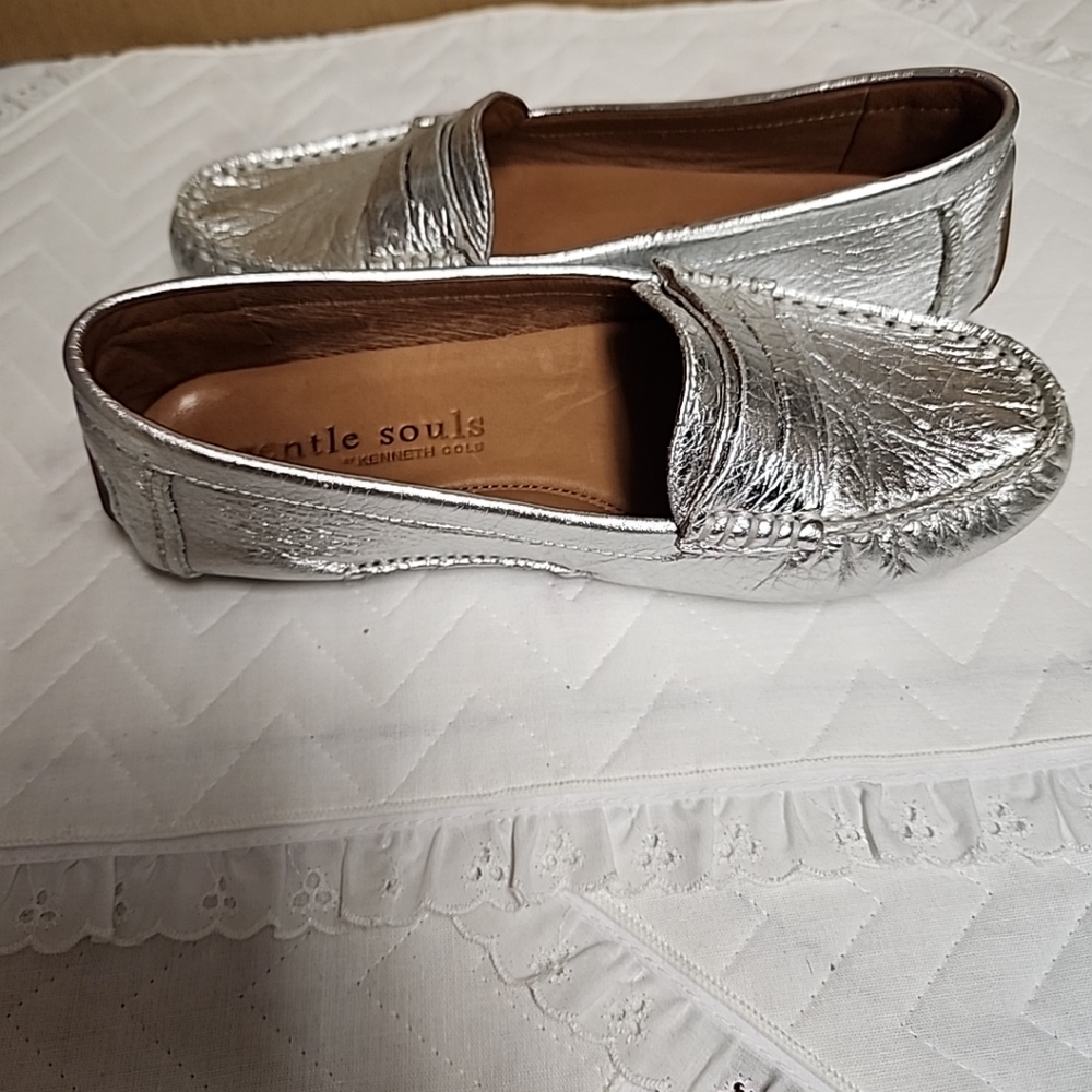 GENTLE SOULS DRIVING MOCCASIN Sz 5.5 new condition comfy quality - Picture 8 of 10